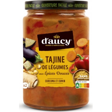 D'AUCY Tajine De Légumes aux épices Douces