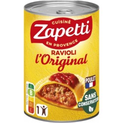 ZAPETTI Ravioli l'Original au Poulet 400g
