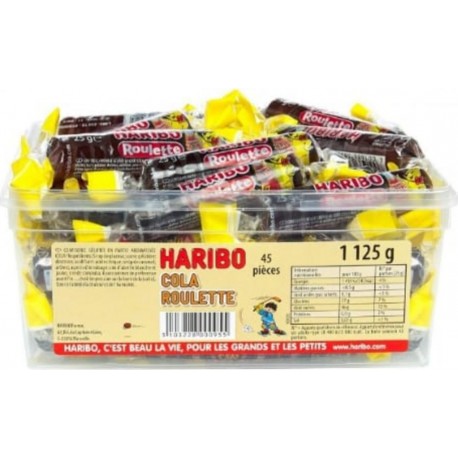HARIBO Roulettes Cola Bac 45 P Haribo