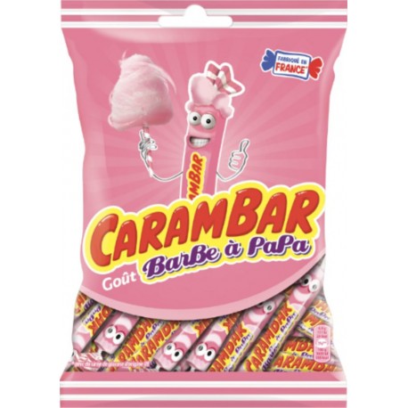 CARAMBAR Bonbon Goût Barbe à Papa