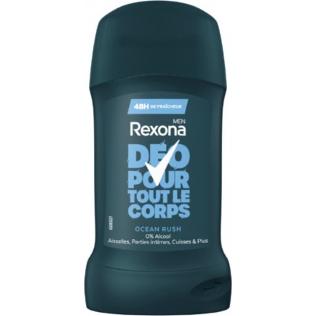 REXONA MEN Déodorant Homme Pour tout le Corps 72h Ocean Rush