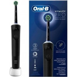 Oral-B ORAL B Vitality Pro Brosse A Dents Électrique Noire, 1 Brossette