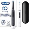 Oral-B ORAL B Io 5 Lot De 2, Brosses A Dents Électriques Noire Et Blanche, 2 Brossettes