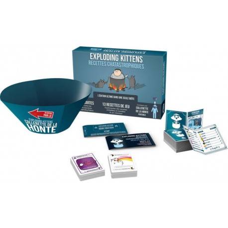ASMODEE EXPLODING KITTENS RECETTES CHATASTROPHIQUES