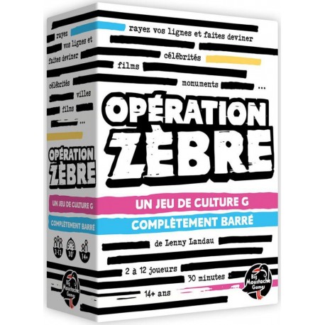 BIG MOUSTACHE OPERATION ZEBRE