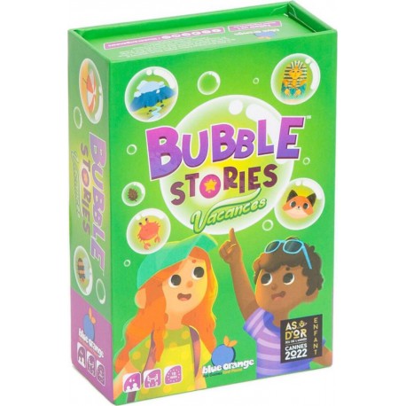 BLUE ORANGE BUBBLE STORIES VACANCES