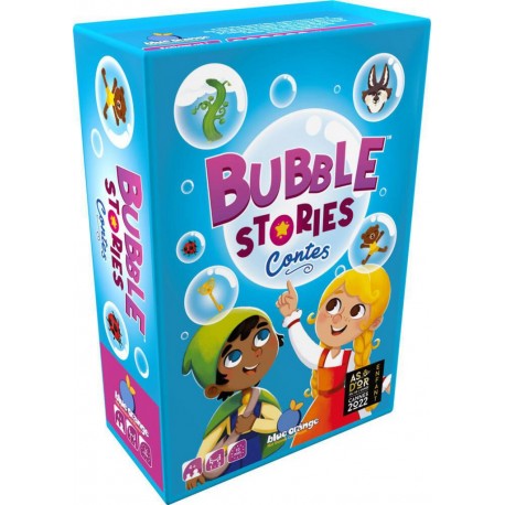 BLUE ORANGE BUBBLE STORIES CONTE