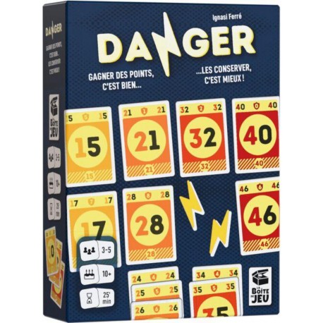 LA BOITE DE JEU DANGER