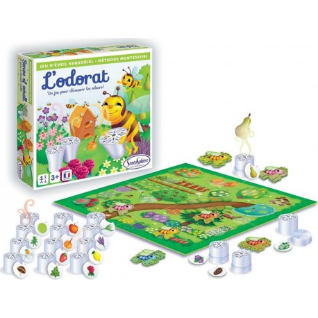 SENTOSPHERE JEU SENSORIEL L'ODORAT
