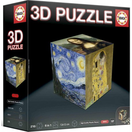 EDUCA BORRAS PUZZLE ART 3D