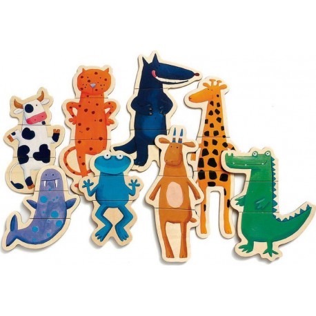 DJECO CRAZY ANIMAUX