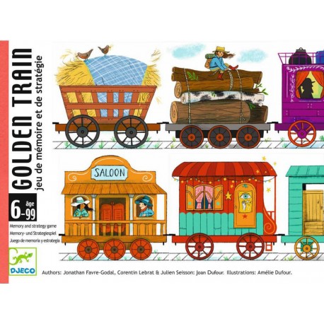 DJECO GOLDEN TRAIN