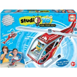 EDUCA BORRAS STUDIO 3D HÉLICOPTÈRE