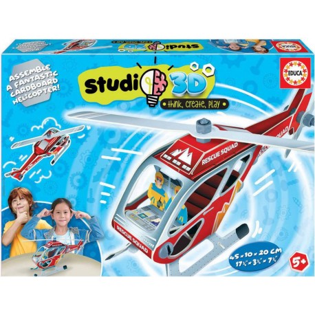EDUCA BORRAS STUDIO 3D HÉLICOPTÈRE