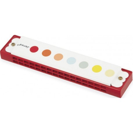 JANOD HARMONICA CONFETTI EN PLASTIQUE