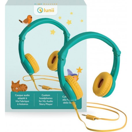 LUNII CASQUE AUDIO VERT
