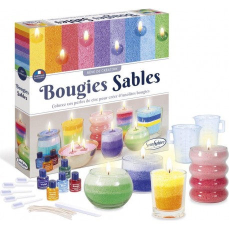 SENTOSPHERE BOUGIES SABLES