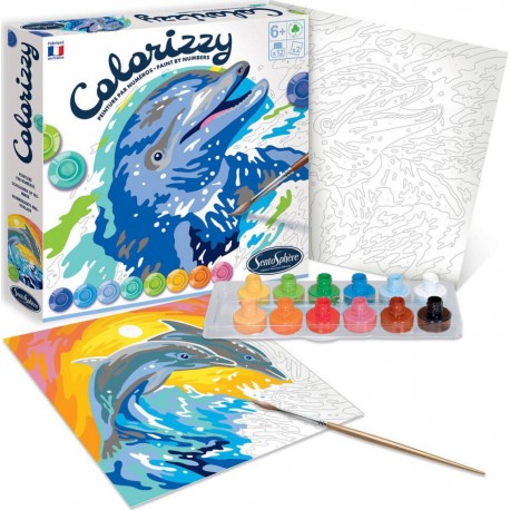 SENTOSPHERE COLORIZZY DAUPHINS