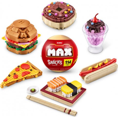 ZURU MAX PREMIUM CAPSULE COLLECTION SNACKS