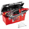 Caisse à outils polypropylène Facom + 20 pièces