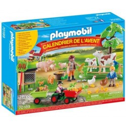 PLAYMOBIL 70189 Calendrier de l'Avent - Animaux de la Ferme