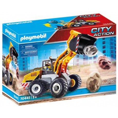 PLAYMOBIL 70445 City Action - Chargeuse sur Pneus