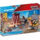 PLAYMOBIL 70443 City Action - Mini-Pelleteuse et Chantier