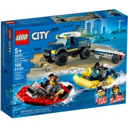 LEGO 60272 City - Le Transport de Bateau de la Police d'élite