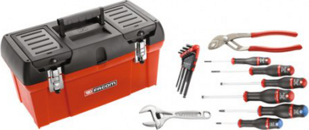 Facom Composition 17 outils + caisse BP.C19 Facom CM.FLASHOREX 