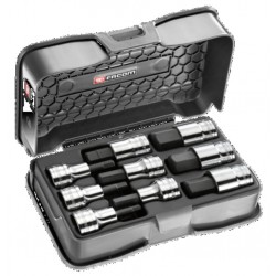 Facom COFFRET DOUILLES TOURNEVIS 1/2' 6 PANS 5-19MM Facom STM.J9APB