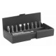 Facom Jeu de 9 embouts de vissage Haute performance 6 pans, plat, Pozidriv + porte embouts Facom AME.B4