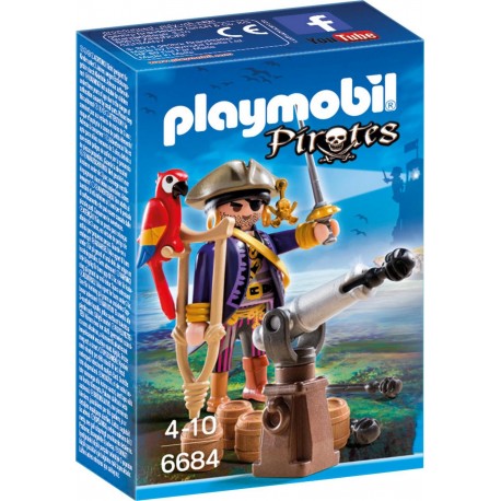 PLAYMOBIL CAPITAINE PIRATE CANON 4008789066848