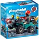 PLAYMOBIL QUAD AV TREUIL ET BAN