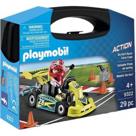 PLAYMOBIL VALISETTE PILOTE KART