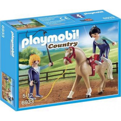 PLAYMOBIL VOLTIGEUSES ET CHEVAL