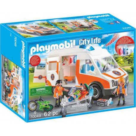 PLAYMOBIL AMBULANCE SECOURISTES