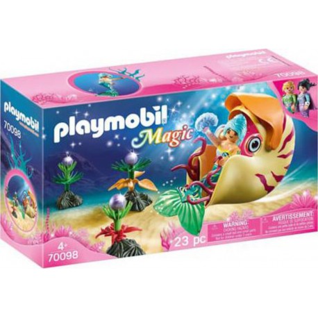 PLAYMOBIL SIRENE ESCARGOT MERS 4008789700988