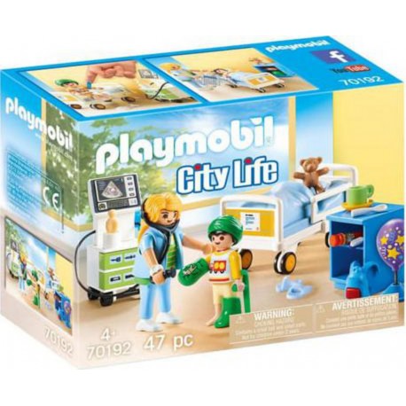 PLAYMOBIL CHAMBRE HOPITAL ENFANT 4008789701923