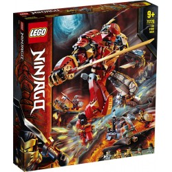 LEGO NINJAGO 71720 - Le Robot de feu et de pierre