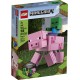 LEGO Minecraft 21157 - Bigfigurine cochon et bébé zombie