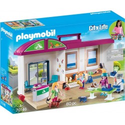 Playmobil 70146 - City Life - Clinique vétérinaire transportable