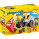 Playmobil 70125 - 1.2.3 - Pelleteuse