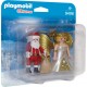 Playmobil 9498 - Christmas - Duo Père Noël et Ange