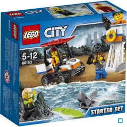 LEGO 60163 City - Ensemble de démarrage des gardes-côtes