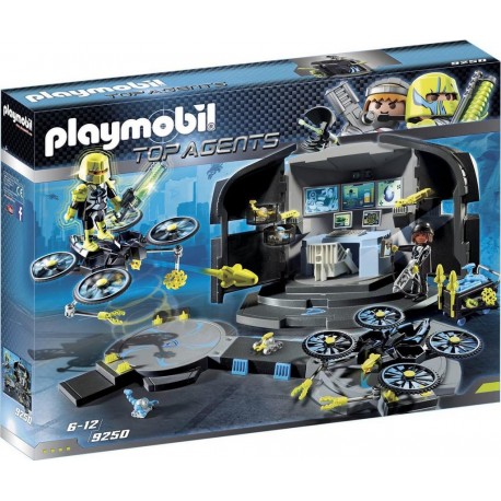 PLAYMOBIL 9250 Top Agents - Centre De Commandement Du Dr Drone