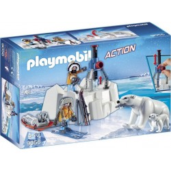 PLAYMOBIL 9056 Action - Explorer Avec Ours Polaires