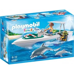 PLAYMOBIL 6981 Family Fun - Bateau De Plongée