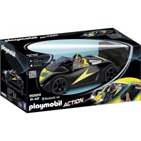 PLAYMOBIL 9089 Action - Voiture De Course Noire