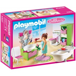 PLAYMOBIL 5307 Dolhouse - Salle De Bains Et Baignoire