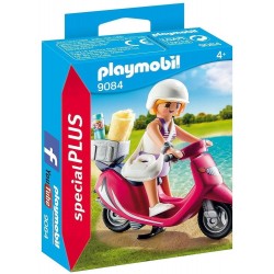 PLAYMOBIL 9084 Special Plus - Vacancière Avec Scooter